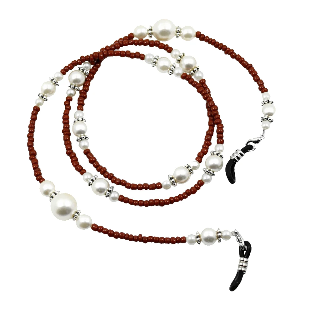  Faux Pearl Beads Strand Eyeglass Holder Spectacle Sunglass Cord Lightweight Chains & Lanyards Accessories