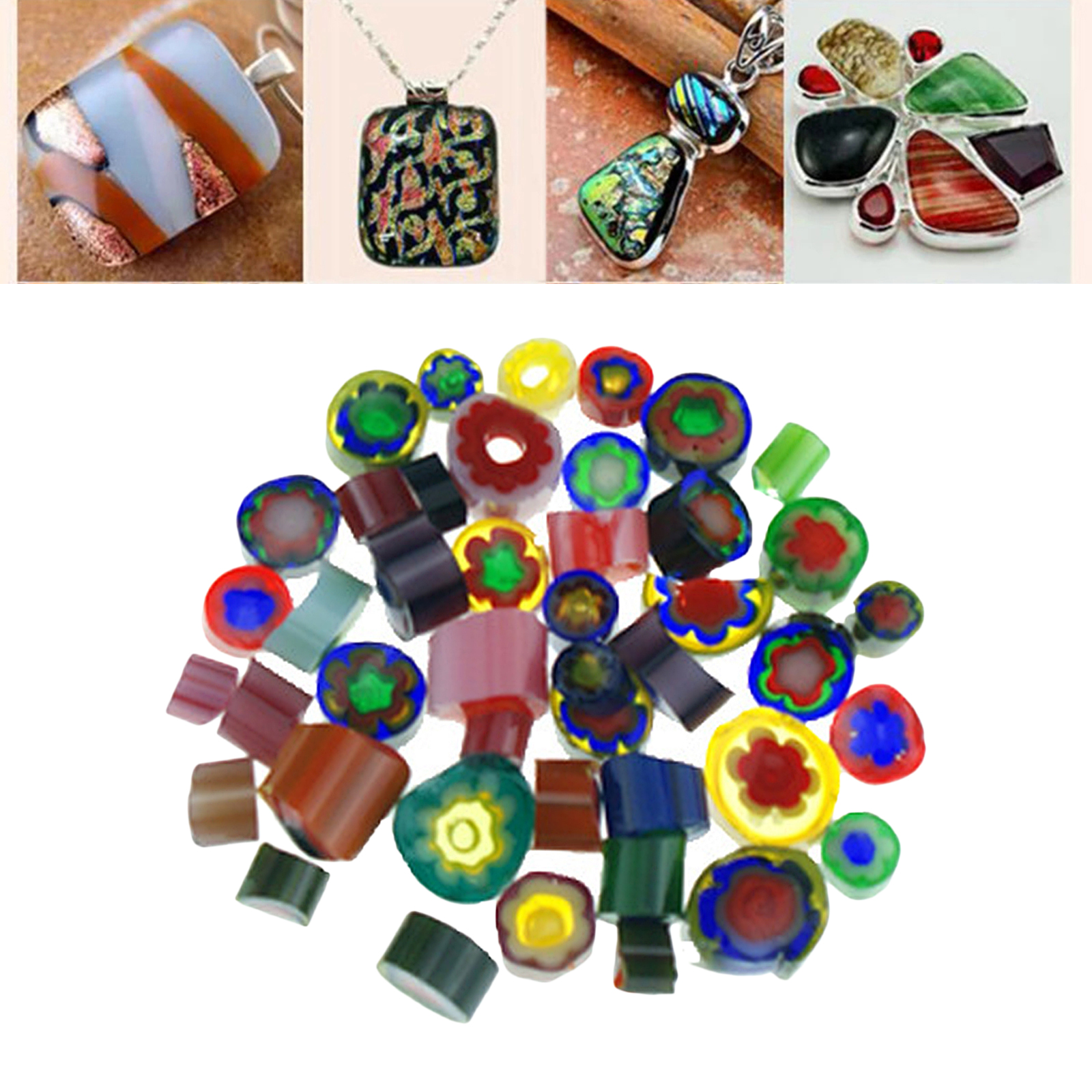 28g/Set Glass Frit Mixed Color Microwave Kiln Accessories Fusing Glass Beads for Jewelry Fusing Hot Glass Art Making
