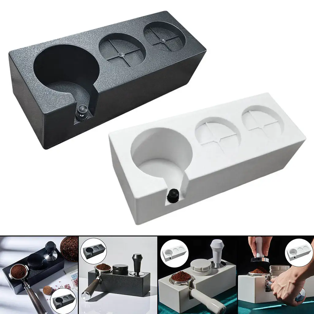 Espresso Tamper Mat Stand Coffee Maker Support Base Rack Coffee Accessories Easy to Clean for Restaurant Anti-skid