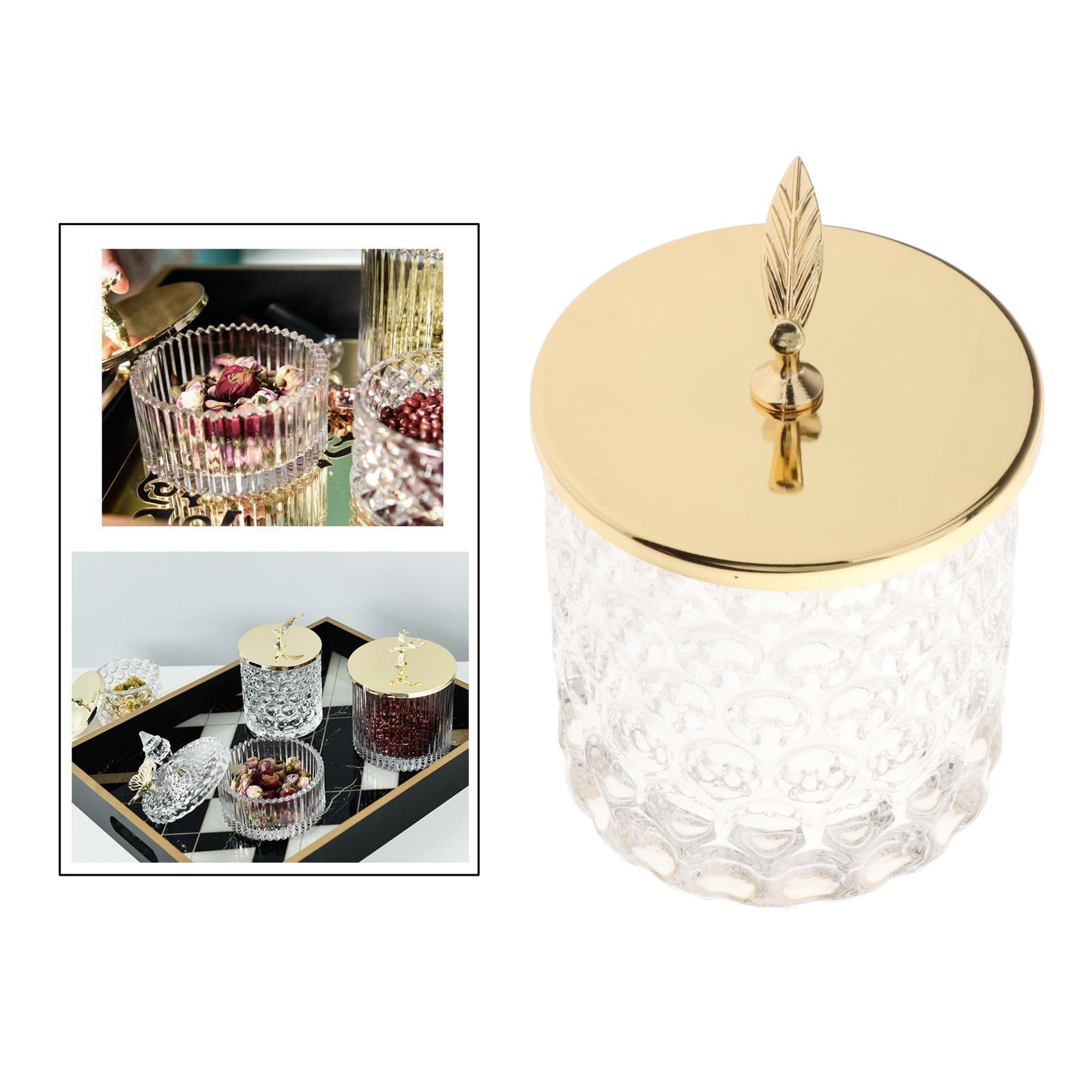 Clear Glass Apothecary Jar with Lid Candy Jar Wedding Candy Buffet Jar Crystal