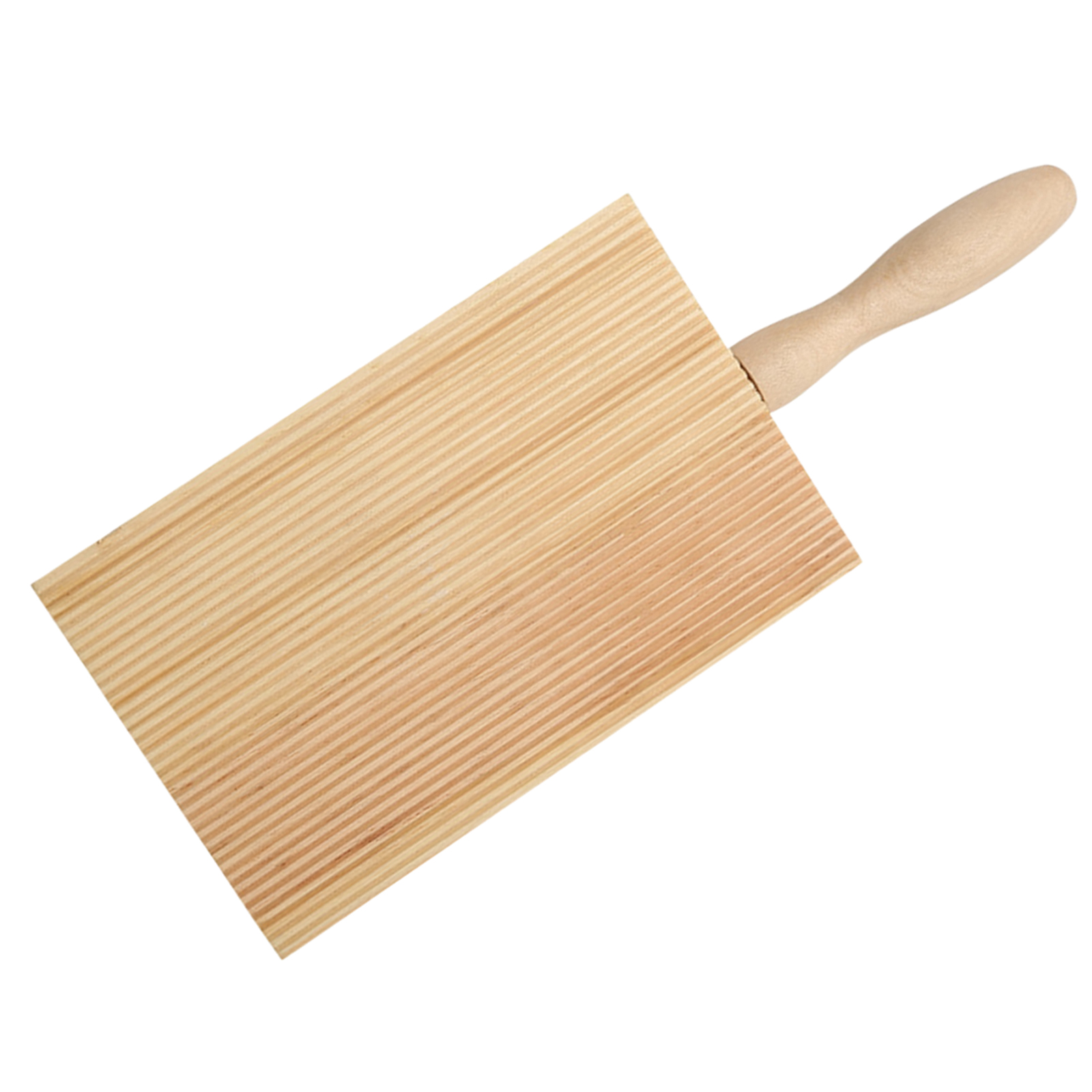 1Pc Wooden Spaghetti Board with Handle Homemade Kitchen Cooking Pasta Stick Roller Kitchen Supplies Kitchenware