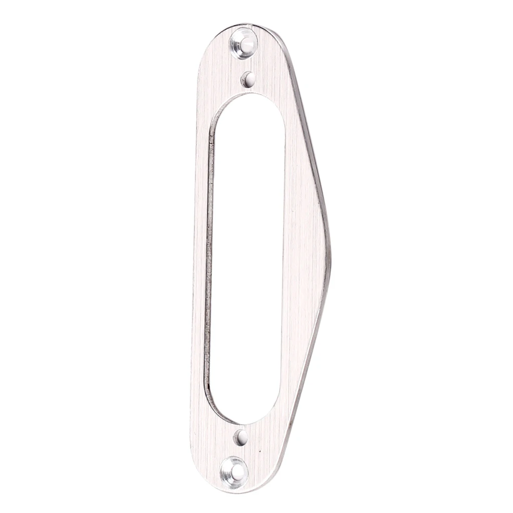 Single Coil Neck Pickup Surround Mounting Ring with Screws for Telecaster   Style Electric Guitar Aluminum Alloy Metal