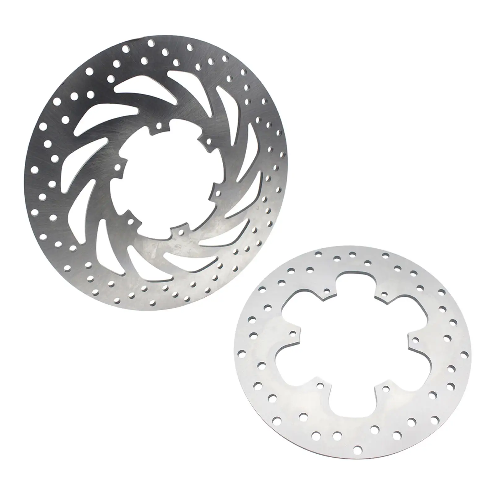 Motorcycle Brake Disc Rotor with Drilled Holes Pad for BMW F 650 GS ST CS 1993-2009 Brake System Smooth and Quiet Braking