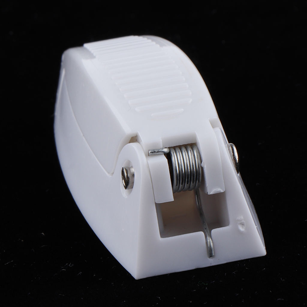 White RV Plastic Baggage Door Catch Holder Motorhome Camper Trailer Travel Latch