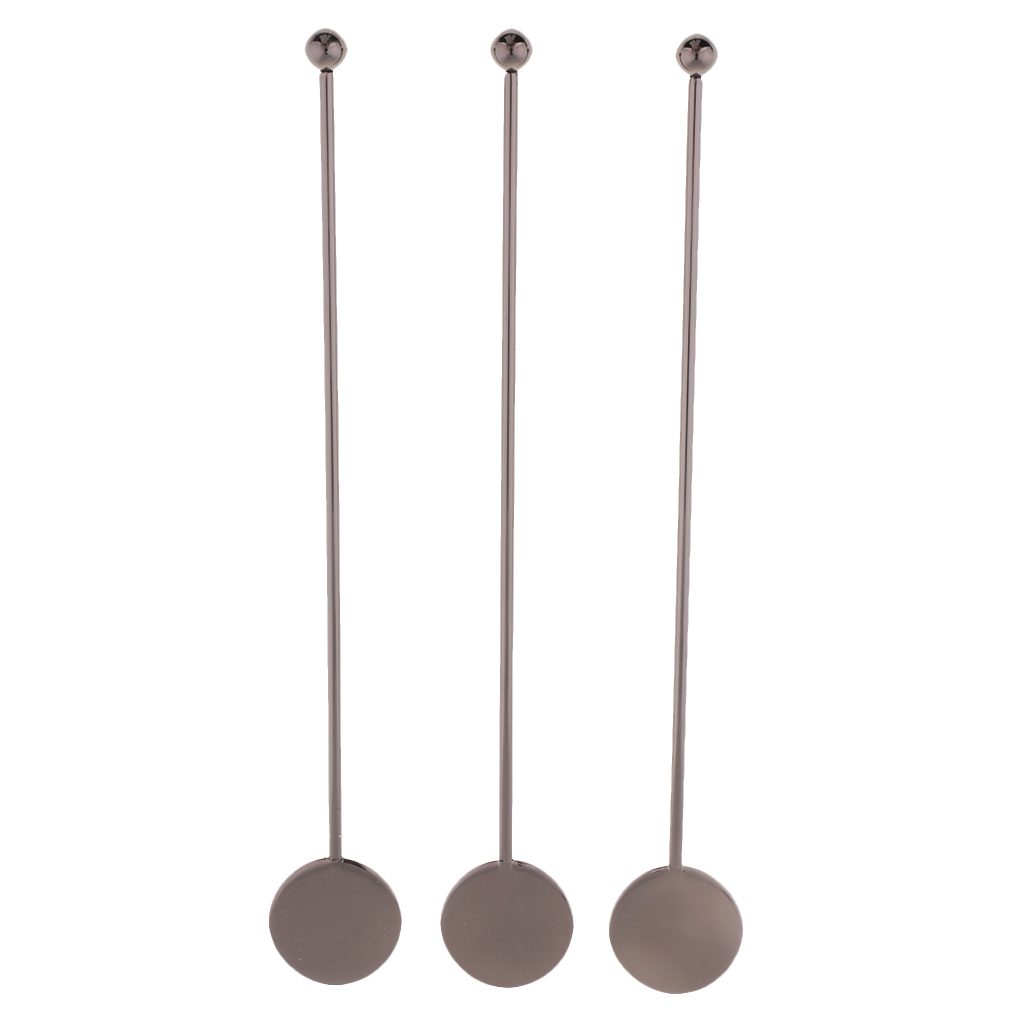 Stainless Steel Coffee Beverage Stirrer Cocktail Swizzle Stick 