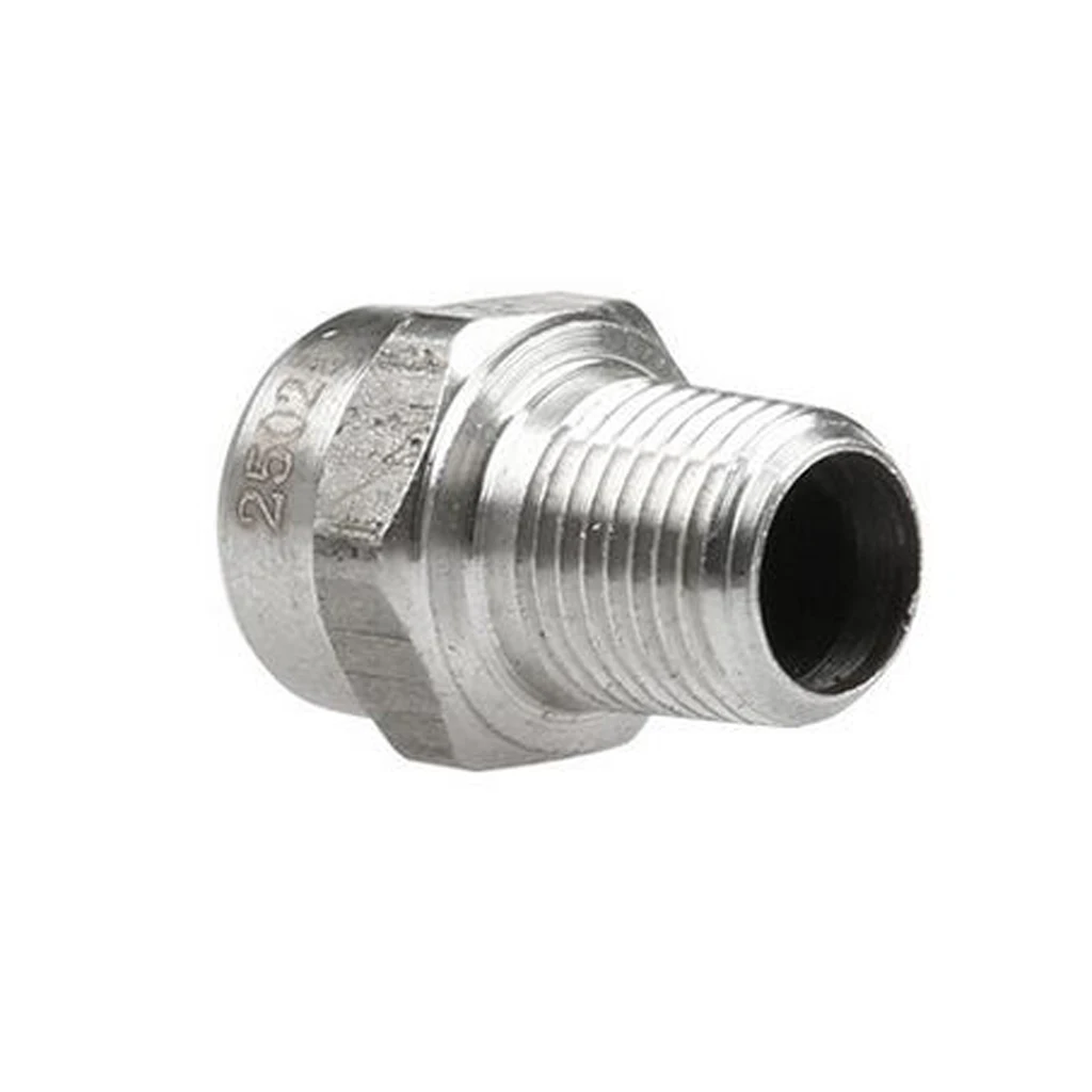 NPT1/8` High Pressure Washer Spray Fan Nozzle Tip 25 Degree Stainless Steel - 030