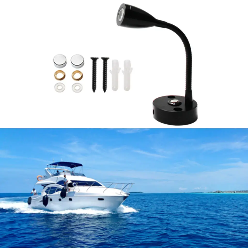 RV Reading Light Touch Control 12 Volt with USB Charging Port Interior Lights LED Fit for Cabin Motorhome Boat