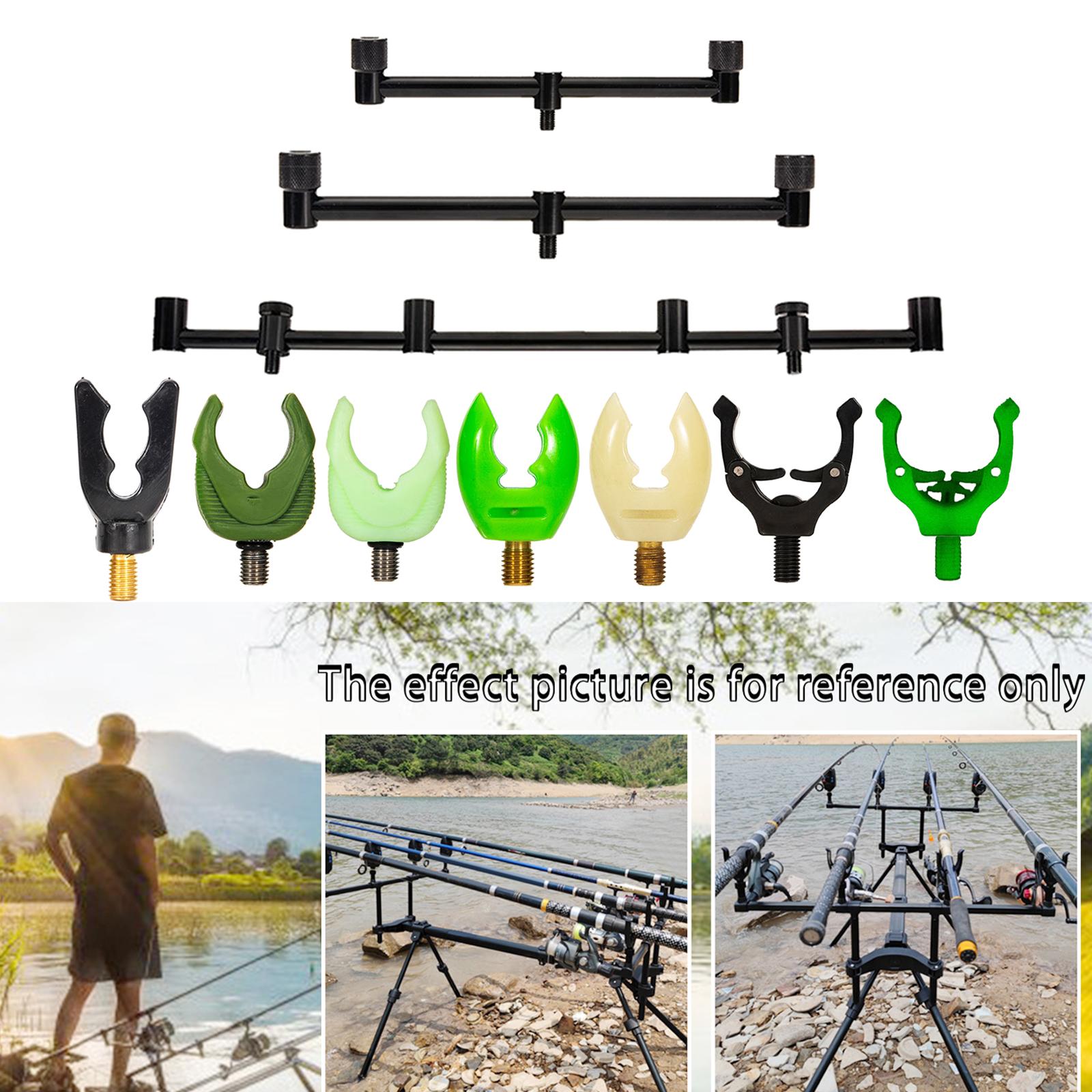 Durable Fishing Buzz Bar Bank Stick Bite Alarm Equipment Carp Fishing Rods Crossbar Bracket Rod Holder Accessories Tool Gear