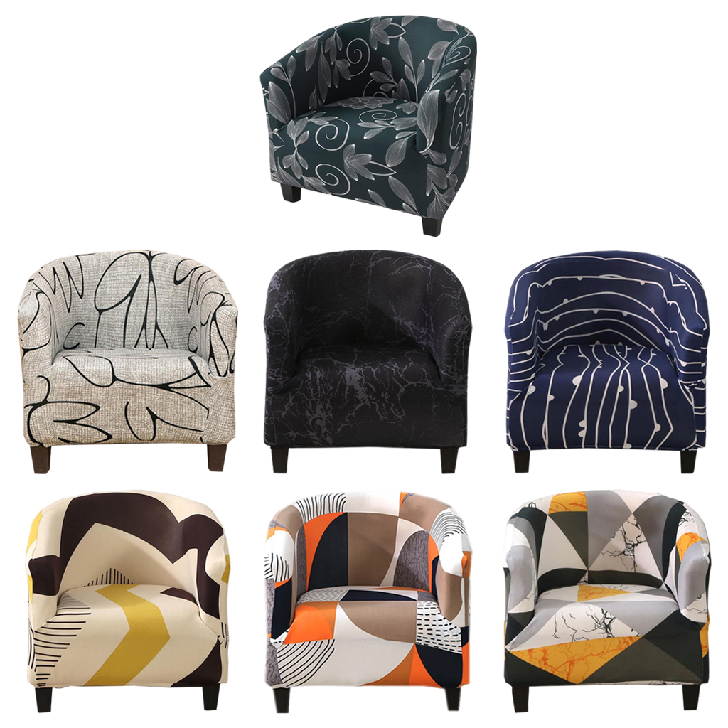 Tub Chair Covers Sofa Cover Furniture Protector Home Decoration Washable