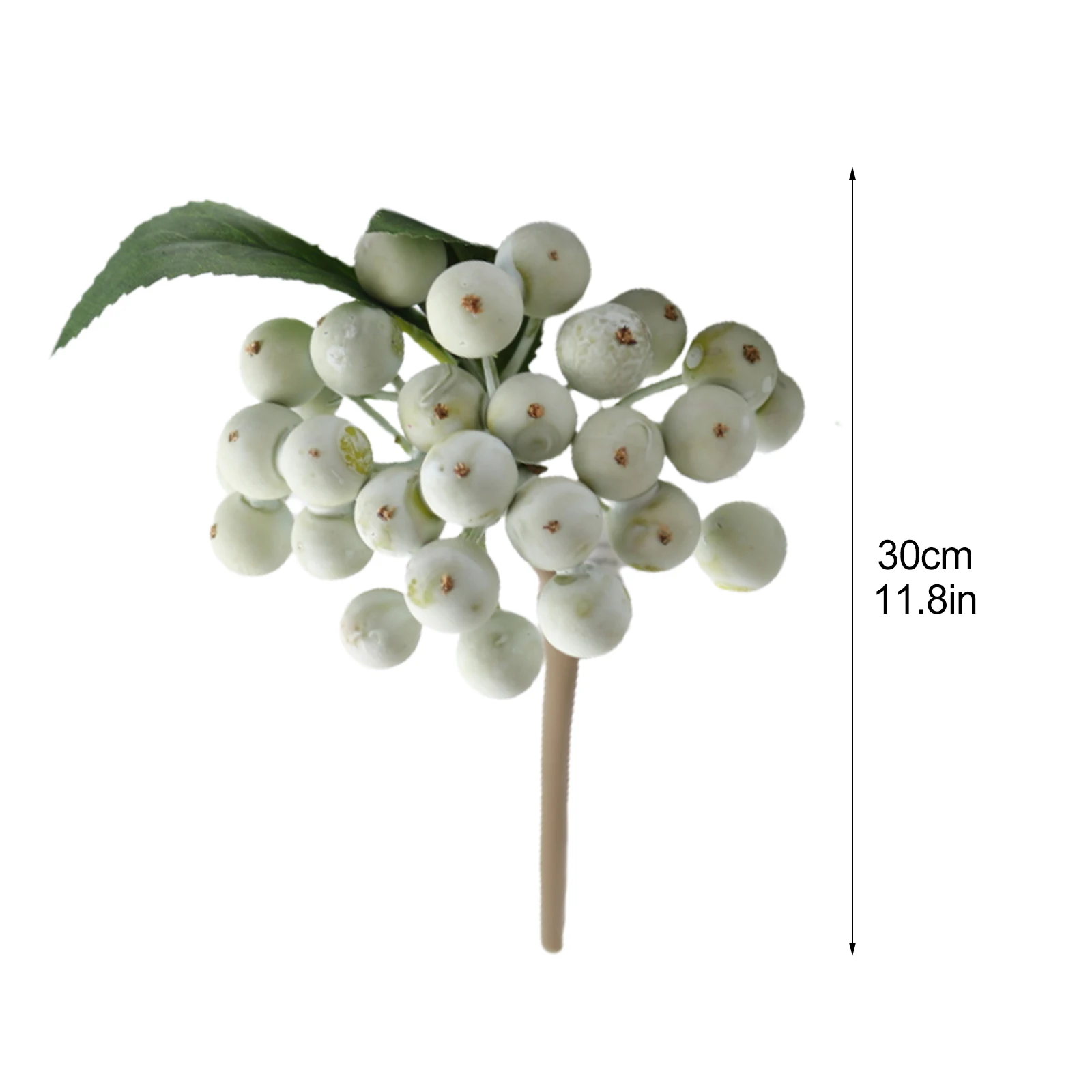 Artificial Simulation Berries Fruits Flowers Wedding Floral Decor White 
