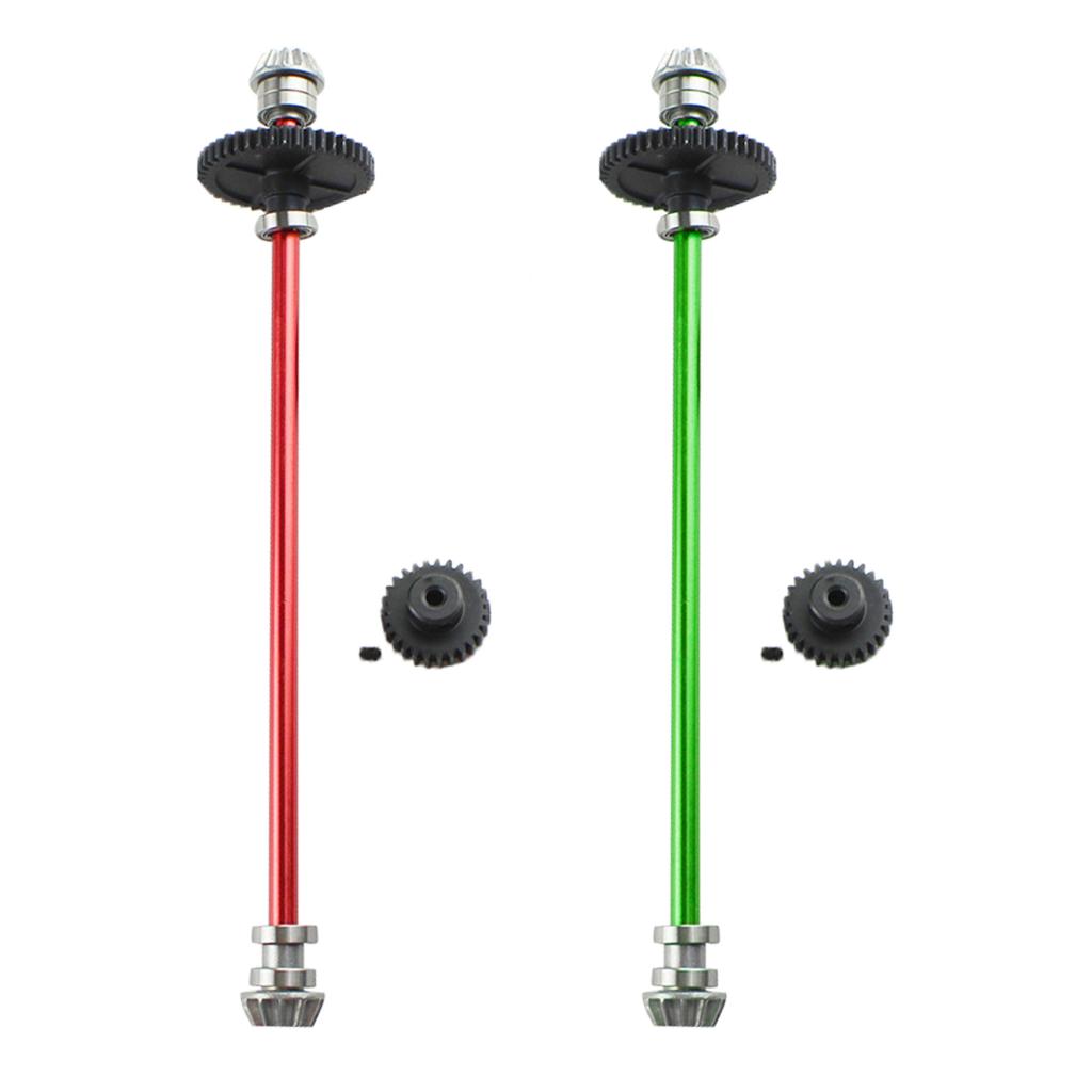 Differential   Gear   Center   Drive   Shaft   Set   Kit   Fits   WLtoys   144001   RC   Car   Parts