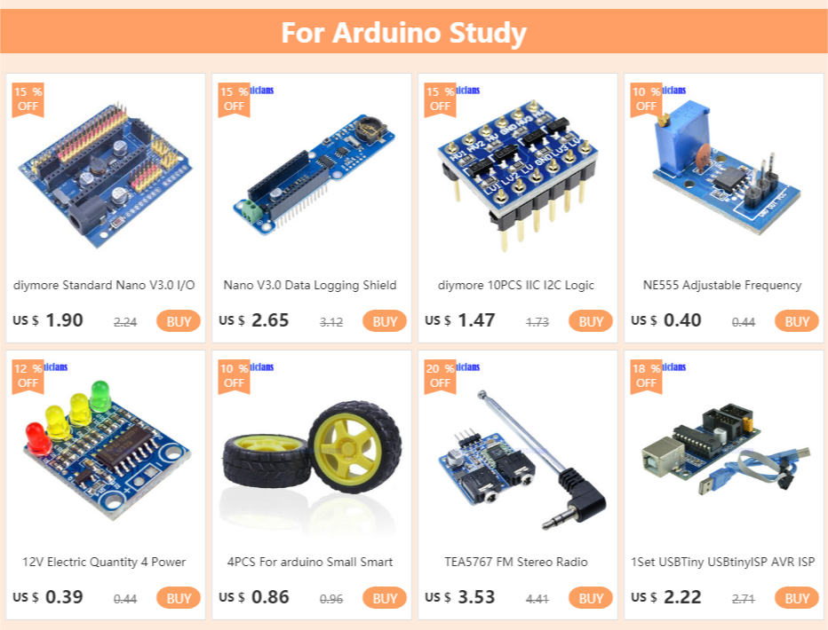 padrão uart iic spi controlador indicador led pode 4.8-5.2v para arduino