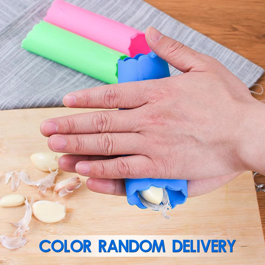 Silicone Garlic  Tube Roller for Stripping Skin off Garlic Cloves