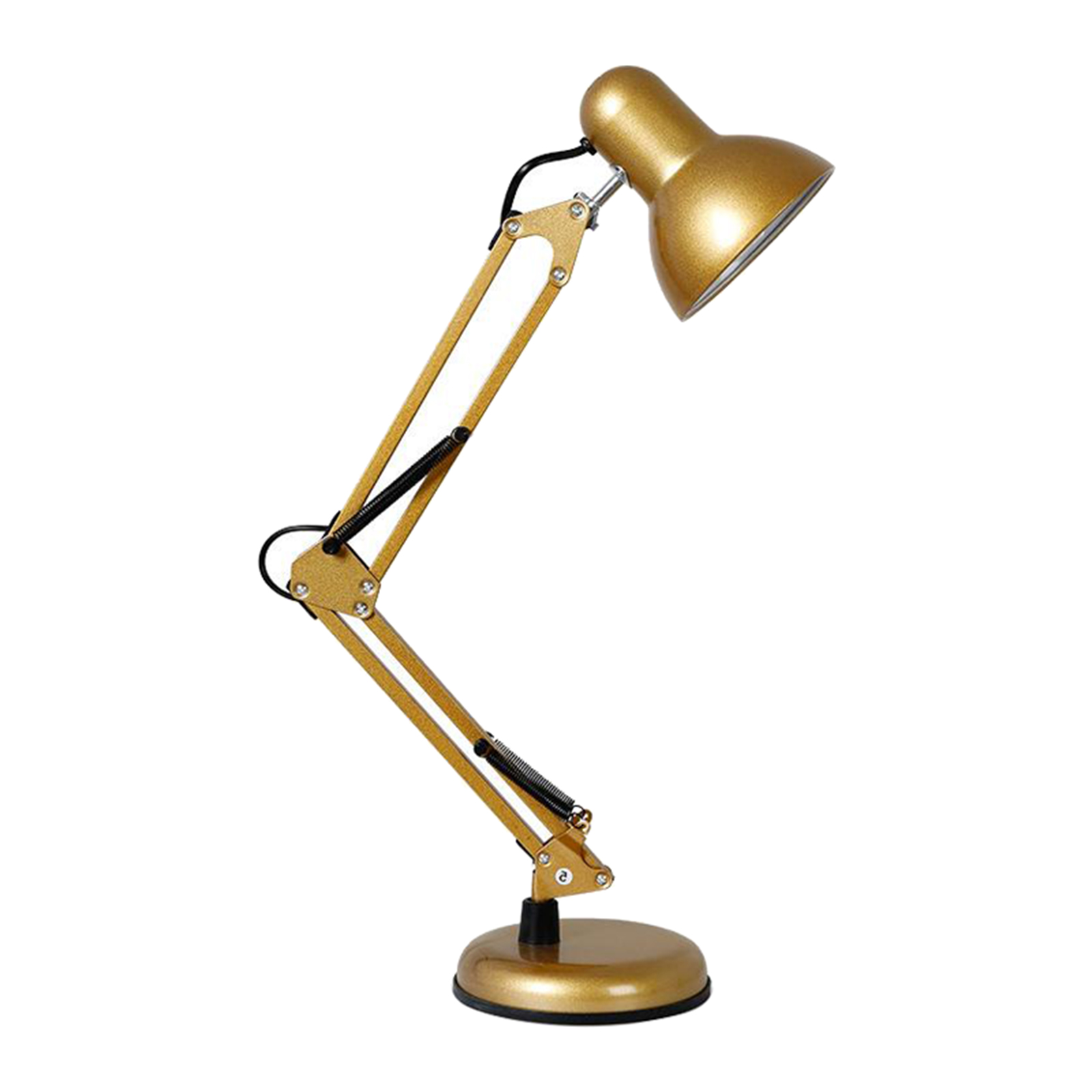 Bedside Study Desk Reading Lamp E27 Swing Arm Light Adjustable Home Office