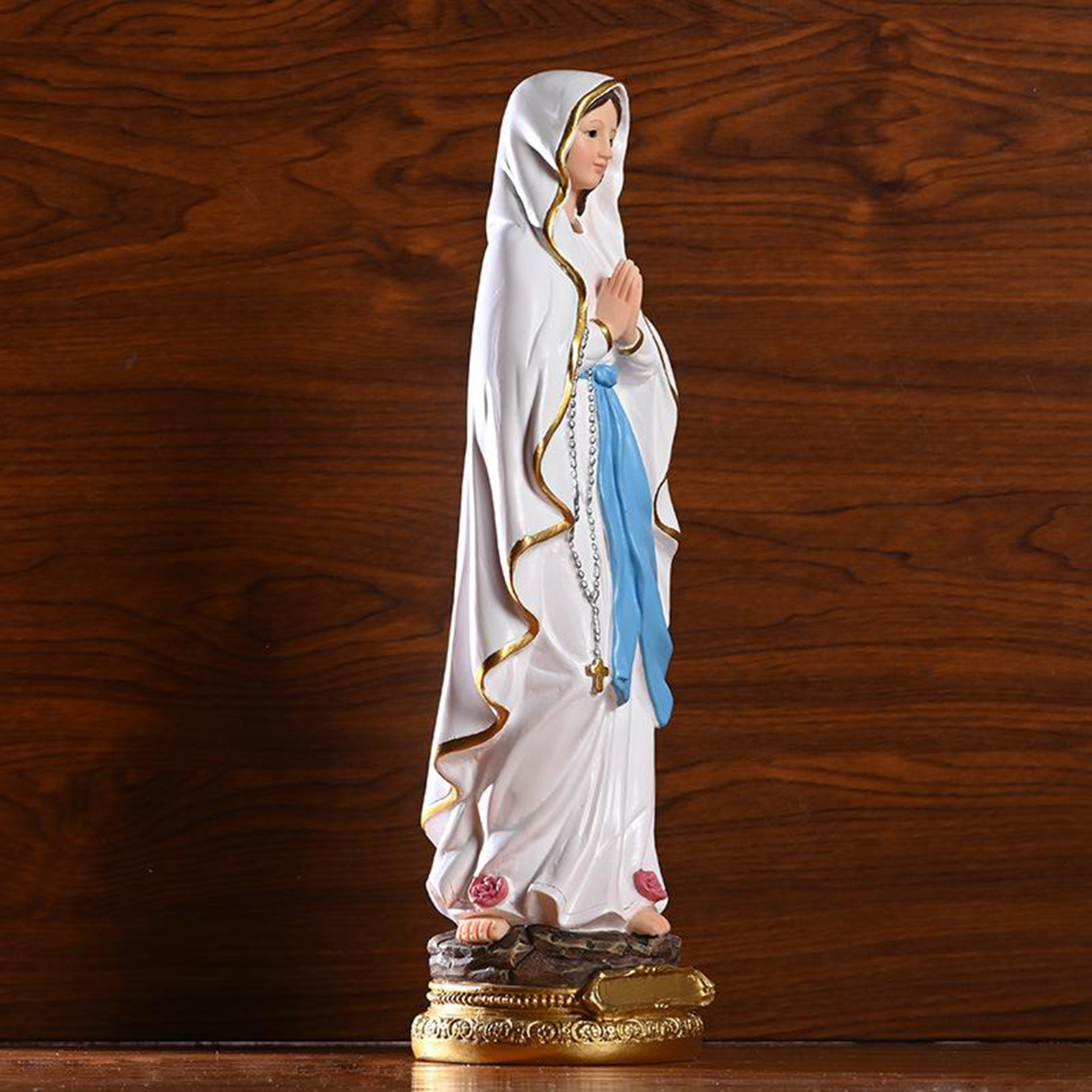 Resin Madonna Blessed Holy Virgin Our Lady of Heavy Mary Statue Figure Chris