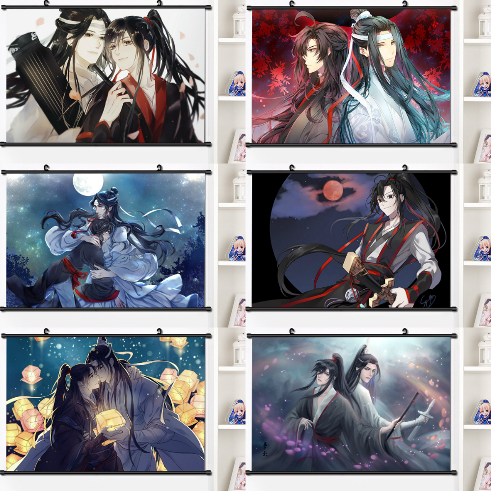 Аниме, алмазная живопись Mo Dao Zu Shi Wuxian Wangji, алмазная вышивка,  квадратная мозаика, вышивка крестиком | AliExpress