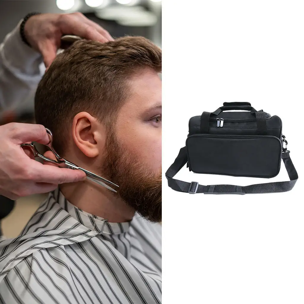 Salon Hairdressing Bag Portable Travel Case for Scissors Comb Hair Dryer Cosmetic Organizer