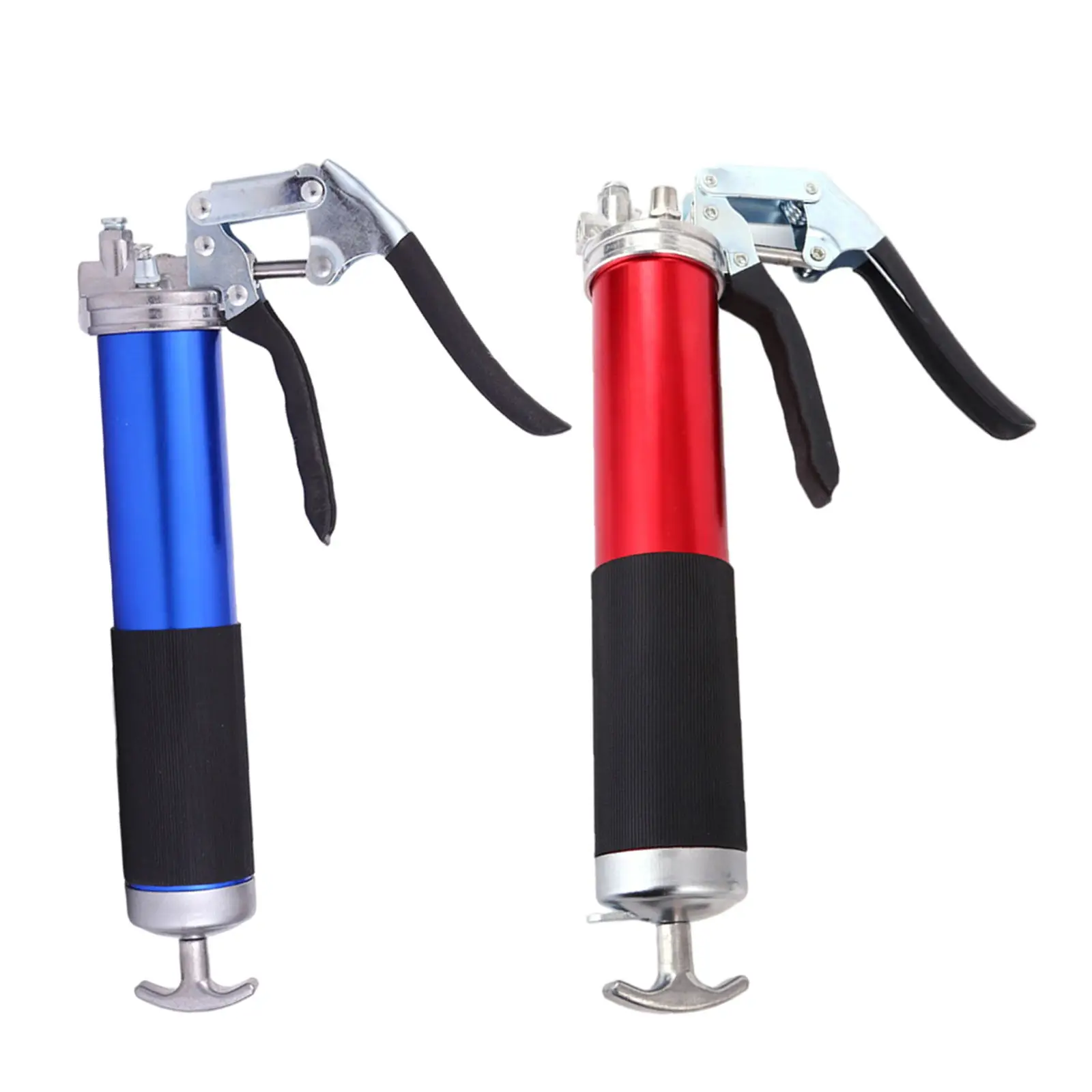 Heavy Duty Metal High Pressure 10000 PSI 400cc Grip Grease Gun Greasing Injection W/ Hose for Automobile Tool