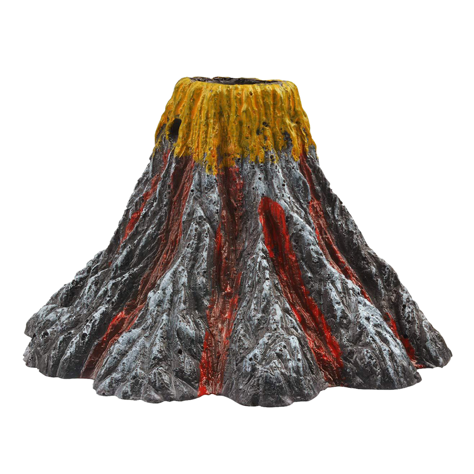 Decorações de Aquário Vulcão Ornamento Bubbler Colorida Led Luz ar 1 Luzes e Iluminação