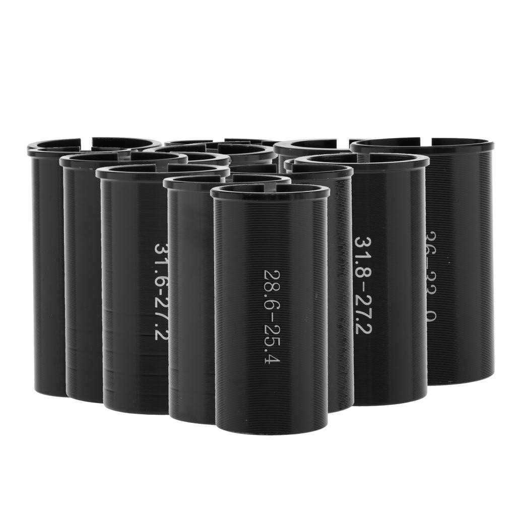 Bike Seatpost Sleeve Shim Lightweight Mountain Road Bicycle Seat Post Adapter Bicycle Seatpost Size Reducer Tube Sleeve