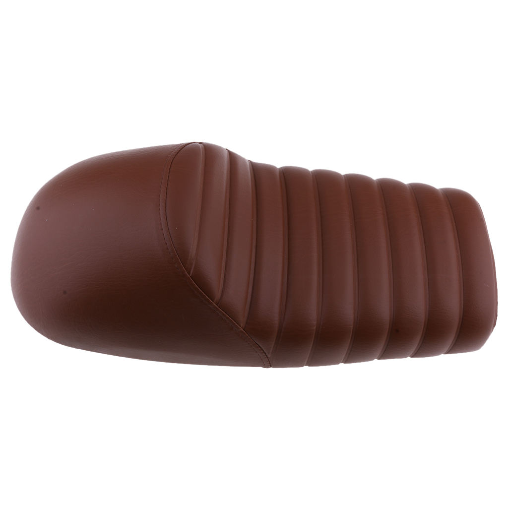 Light Brown  Cafe Racer Motorcycle Seat Saddle For  CG125