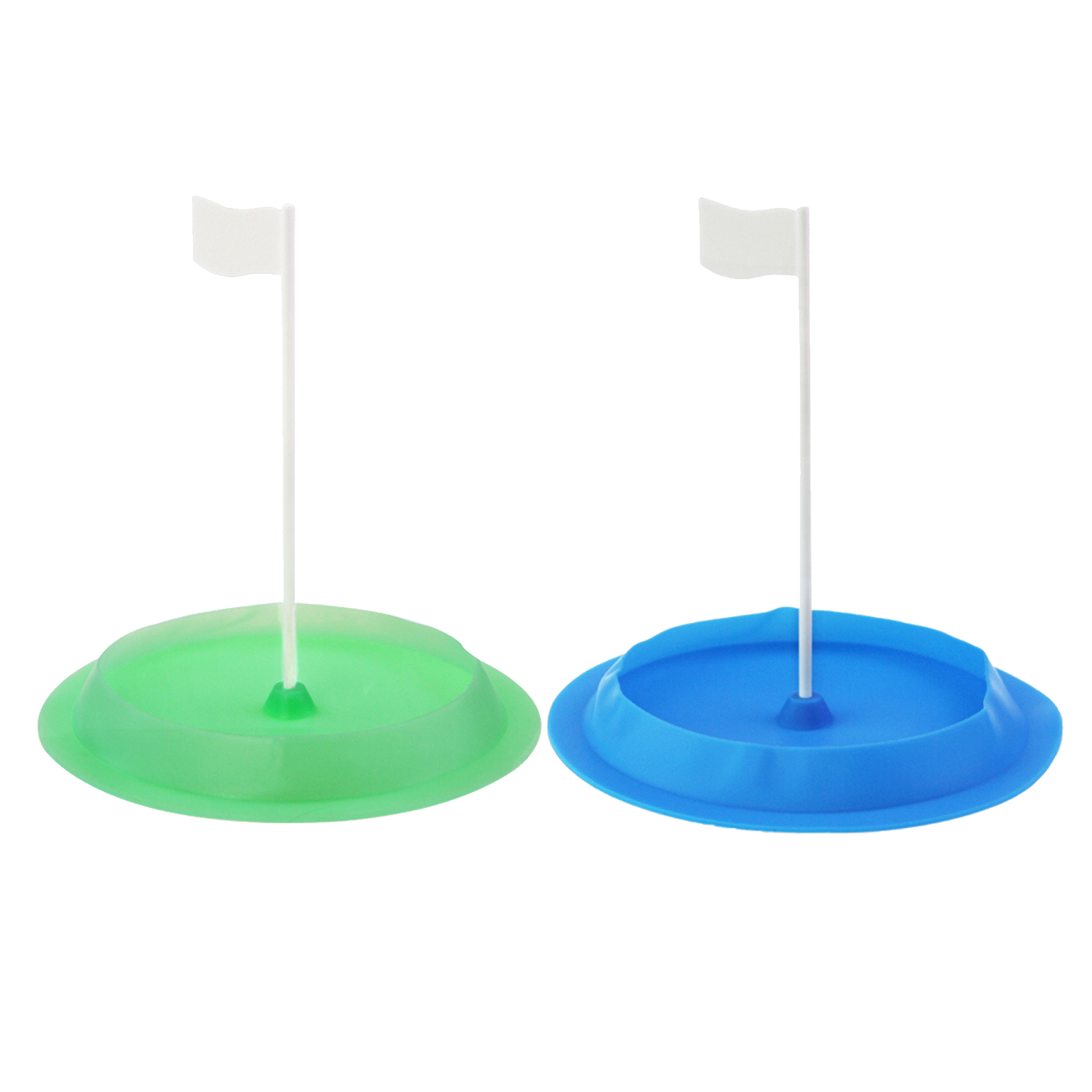 Golf Putting Cups Practice Hole With Flag Indoor Outdoors Putt Trainer