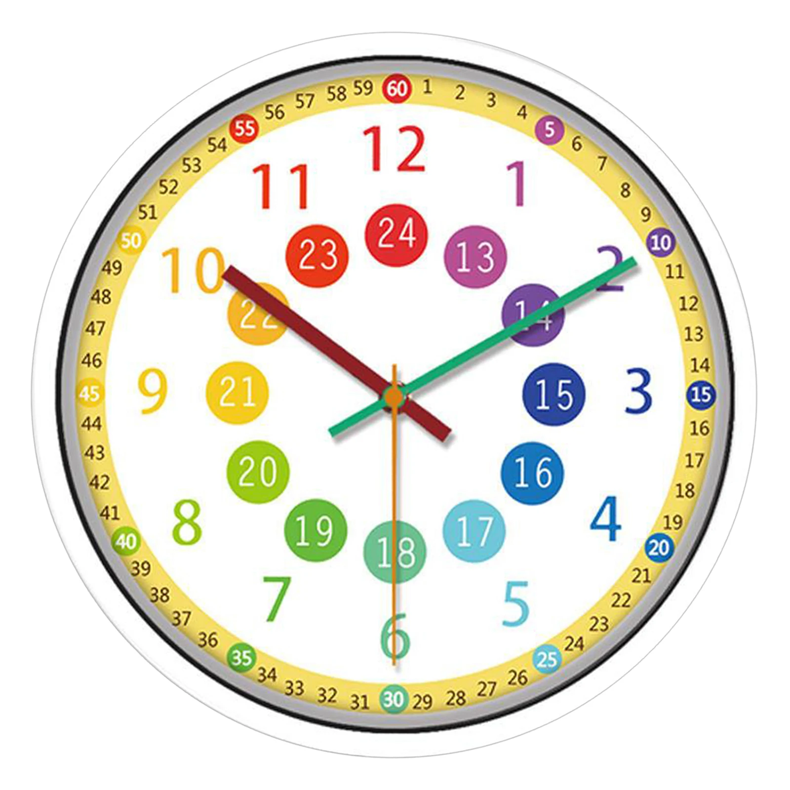 Настенные часы для детей обучающие