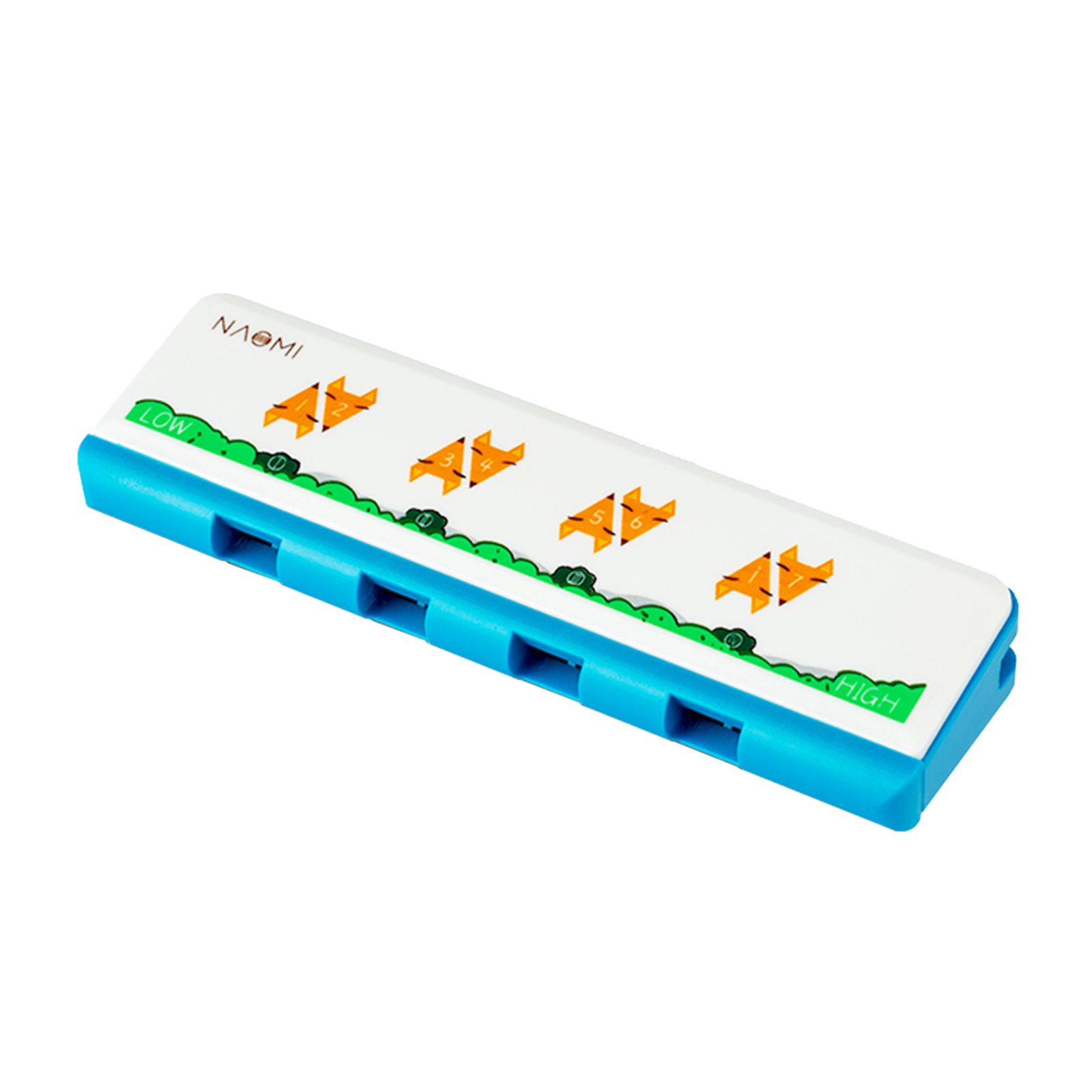 Harmonica for Kids Students and Adults Musical Instrument Toys Beginners with 4 Holes and 8 Notes Key of C Mouth Organ