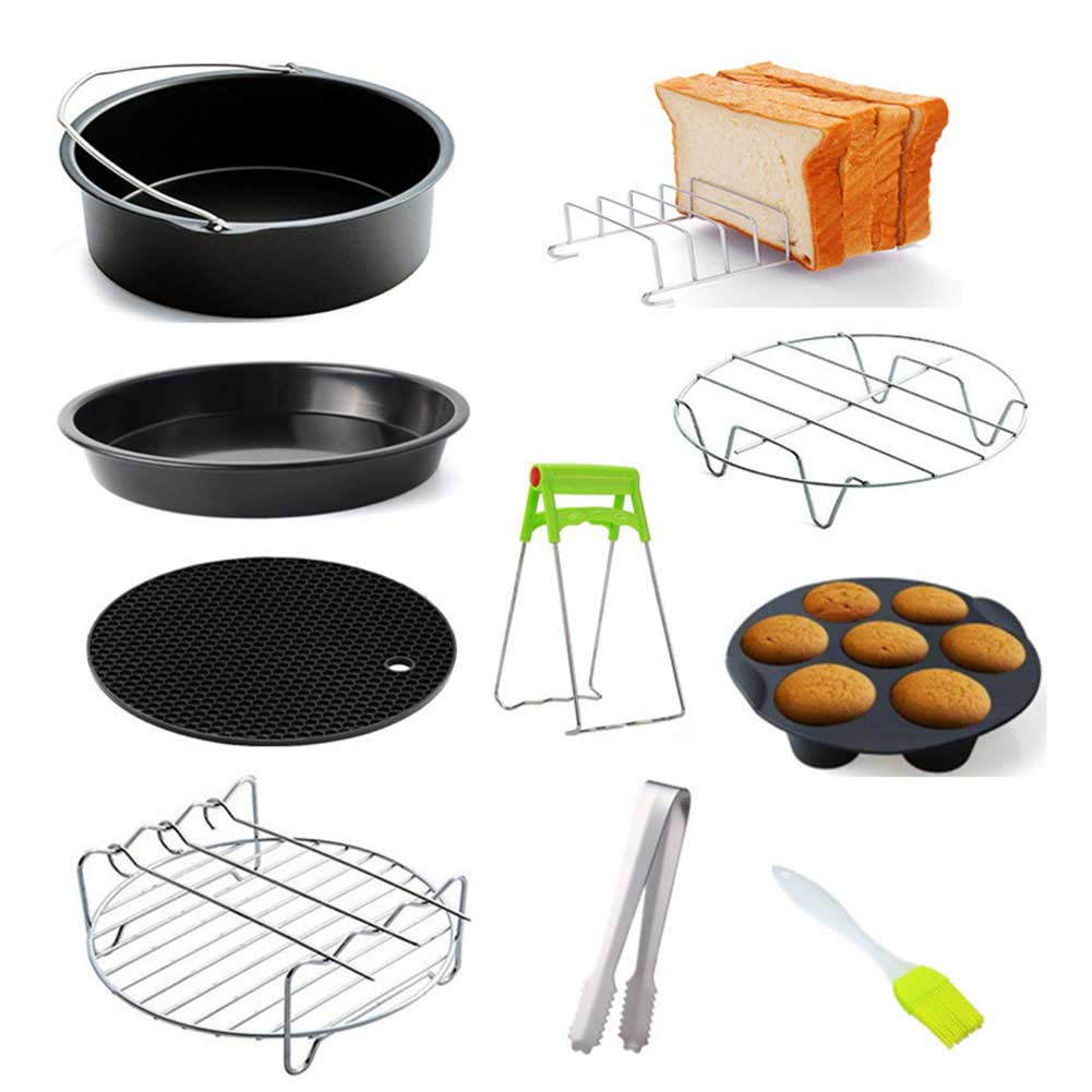 ar cesta de cozimento bolo pan comida