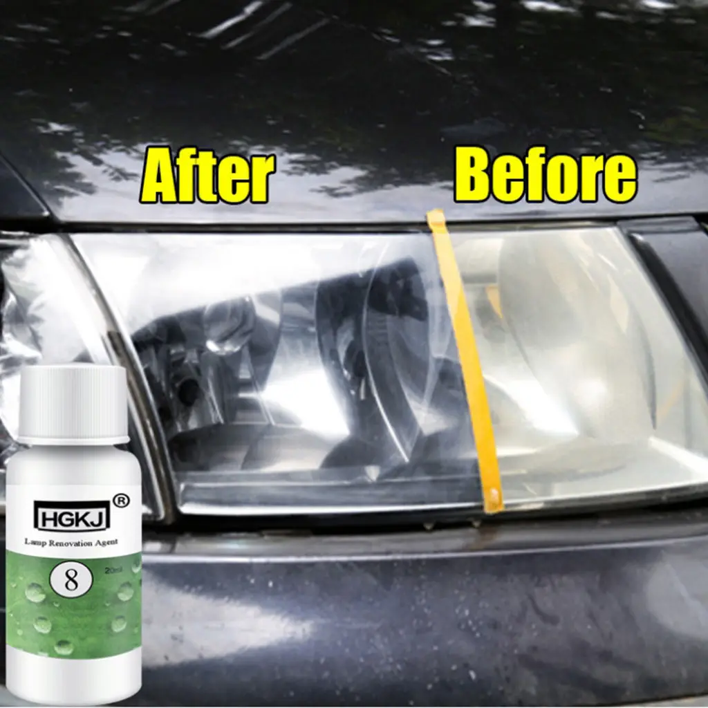 -8 20ml Plastic Restorer Nano Hydrophobic Coating Anti Rain Spray Scratch Repair For Glass Rear Mirror Refurbished Agent