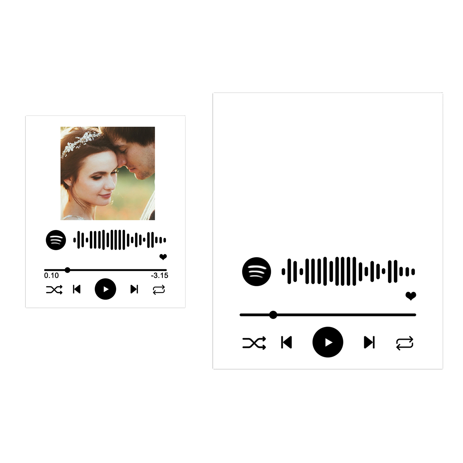 Personalised Custom Music Album Cover, Any Song, Any Artist - Print - Poster Acrylic Album Cover | Wide 8