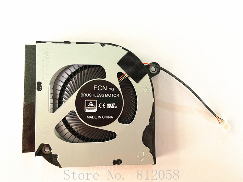 Novo cpu gpu cooler fan para acer