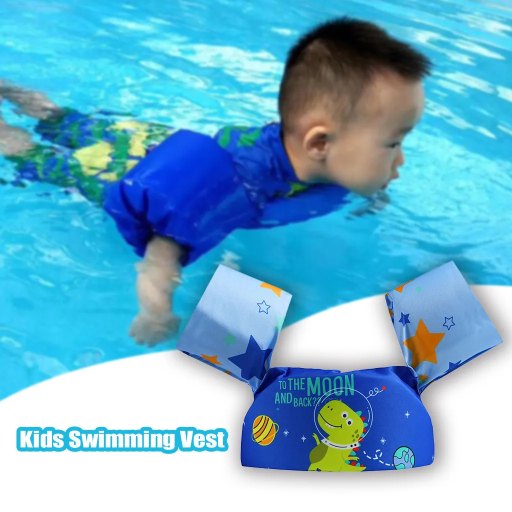 Baby Kid Swim Toddler Float Swimming Ring Pool Infant Life Jacket Buoyancy Vest 