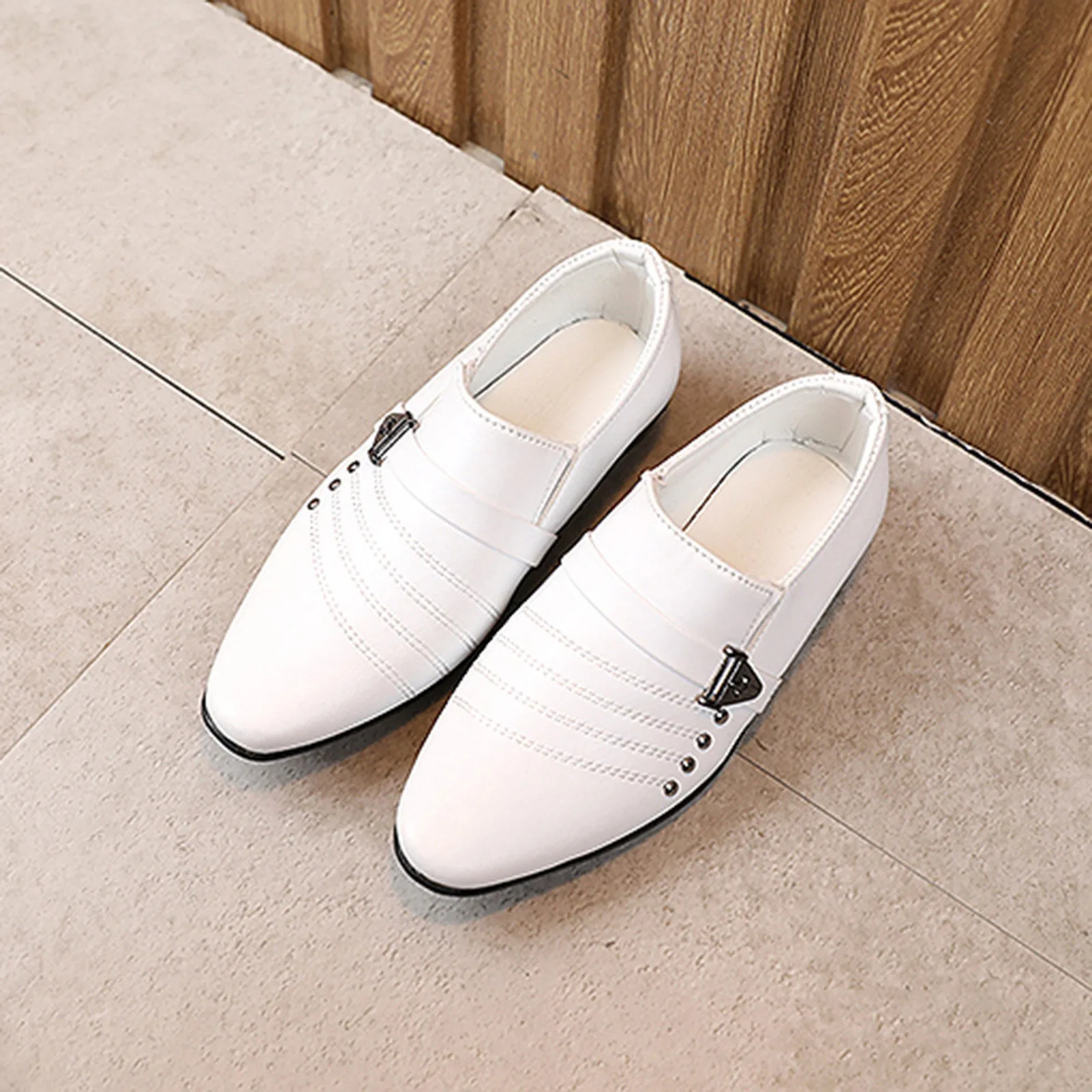 girl princess shoes 2021 Kids Shoes Wedding Leather Shoes Soft Hand Feeling Children Infant Baby Boys British Style Student Perform Casual Shoes WH extra wide children's shoes