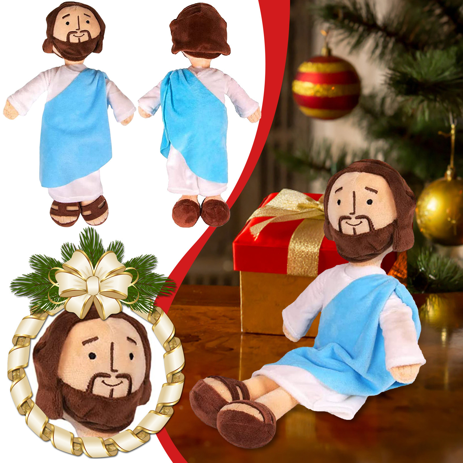 my friend jesus plush doll