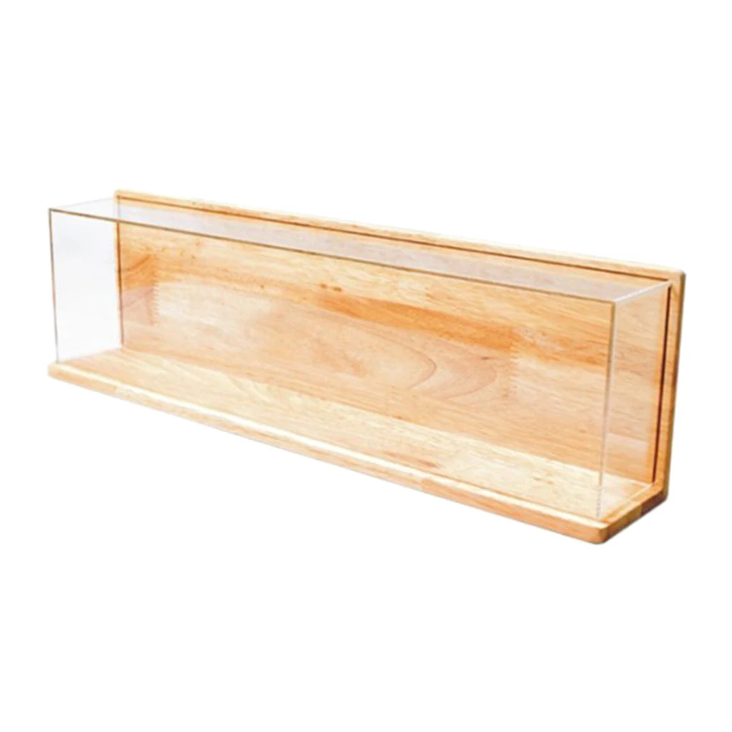 Clear Cabinet Acrylic Display Showcase Transparent for Action Figure Storage Box