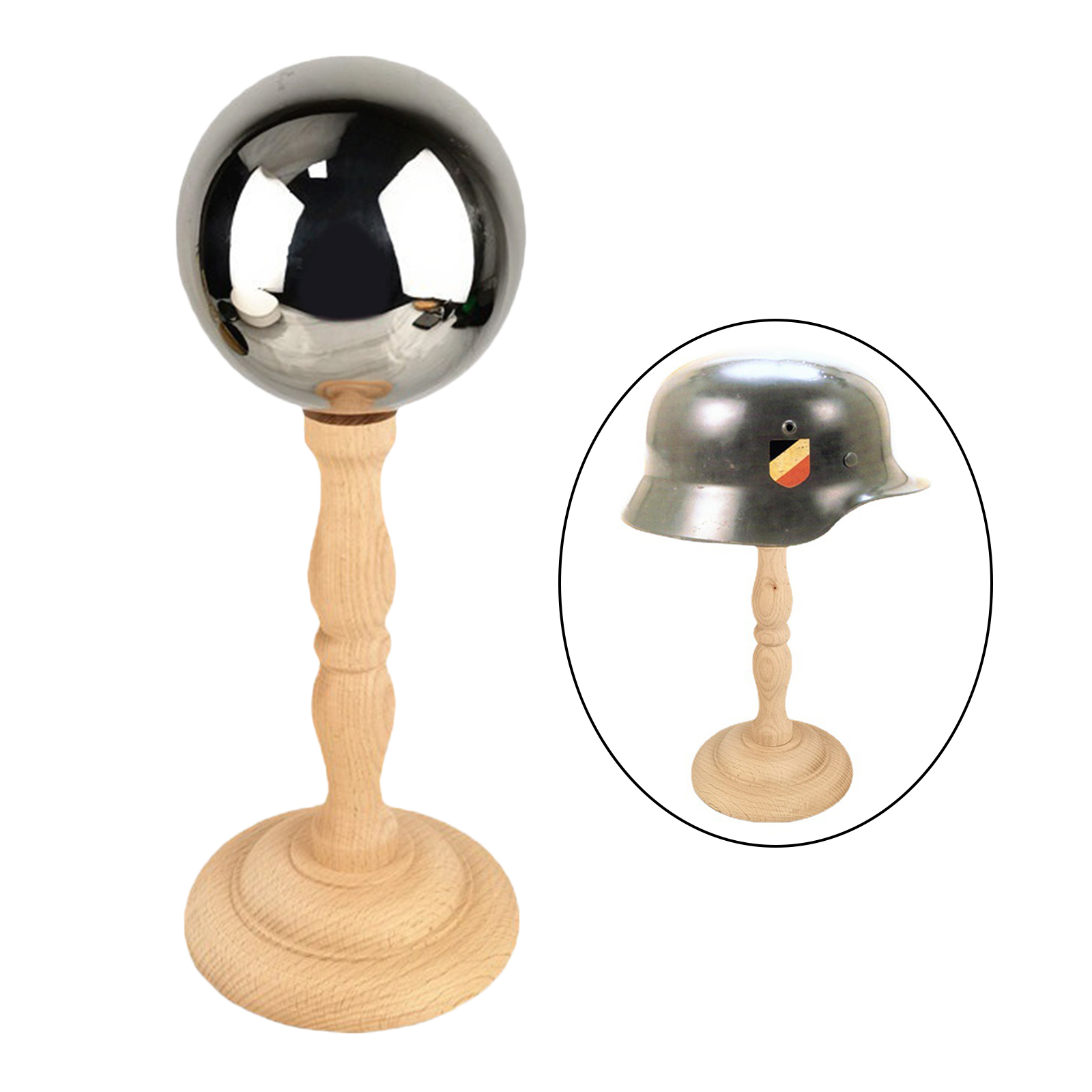 Suporte de Toupee Rack de Armazenamento Peruca Stands Display Titular Chapéu Casa Salão Loja Bancada Suprimentos 30cm Hat 5 Suporte p/ peruca
