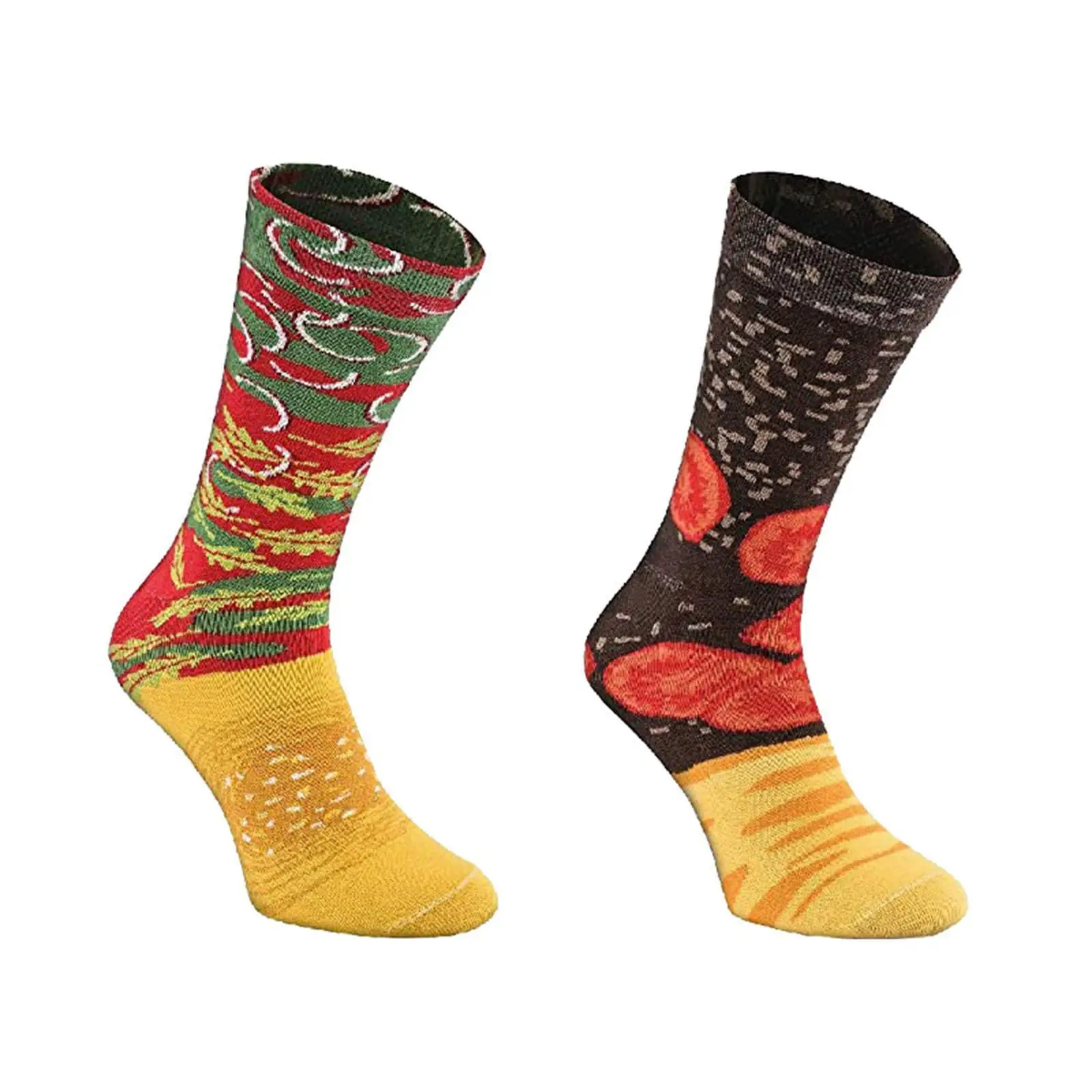 3 Pairs of Ladies Womens Socks Colorful Funny Stretch Casual for Winter Xmas Gifts