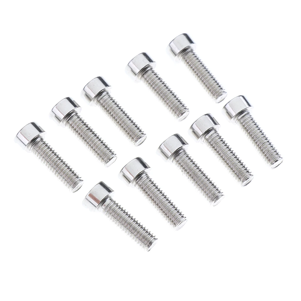10 pieces bicycle water bottle holder M5 screws made of stainless steel bicycle