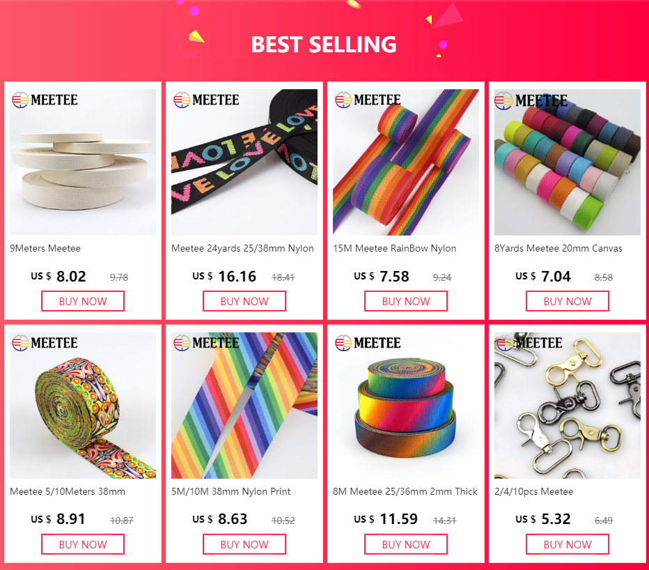 5Meters Meetee 50mm Ethnic Jacquard Webbings Tapes Bag Strap Belt Ribbons For DIY Clothes Sewing Tape Bias Binding Accessories