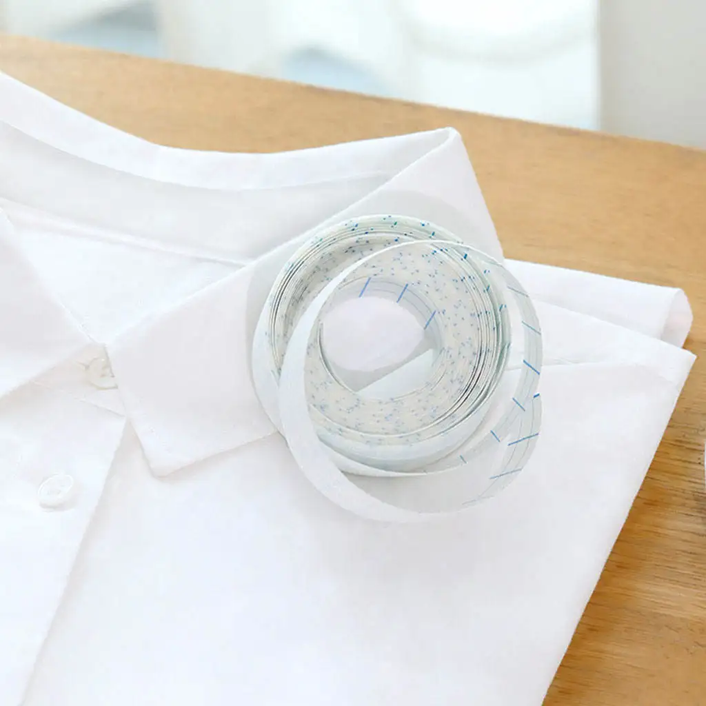 8M Collar Sweat Pad Tape Self-Adhesive Grime Protector Disposable Dry Sticker Unisex Shirt Antiperspirant Hats Absorbent Sticker