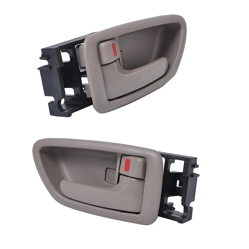For 00-04 TOYOTA Inside Beige Front/Rear Left Right Side Door Handle Brown Gray 2 Pairs