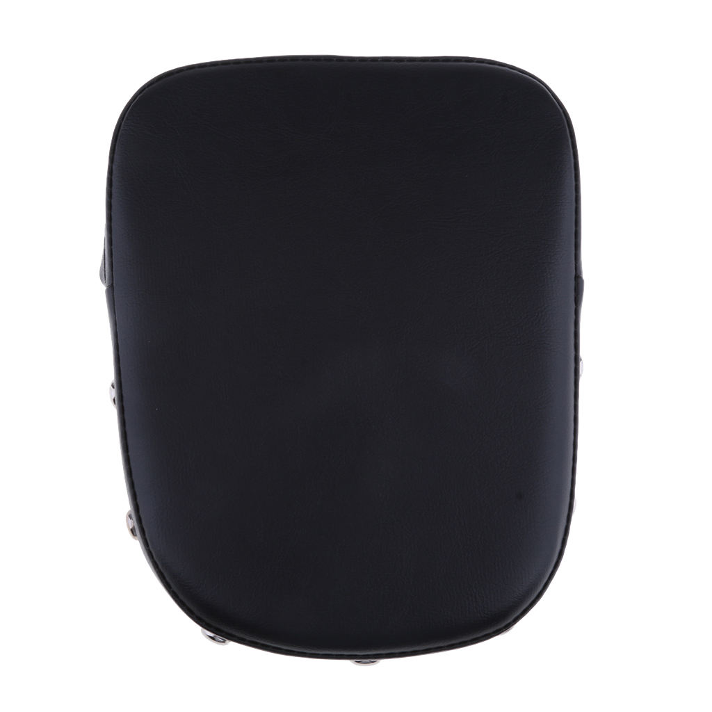 Backrest Bar Cushion Pad Fit for  Yamaha Suzuki Kawasaki Harley Rectangular