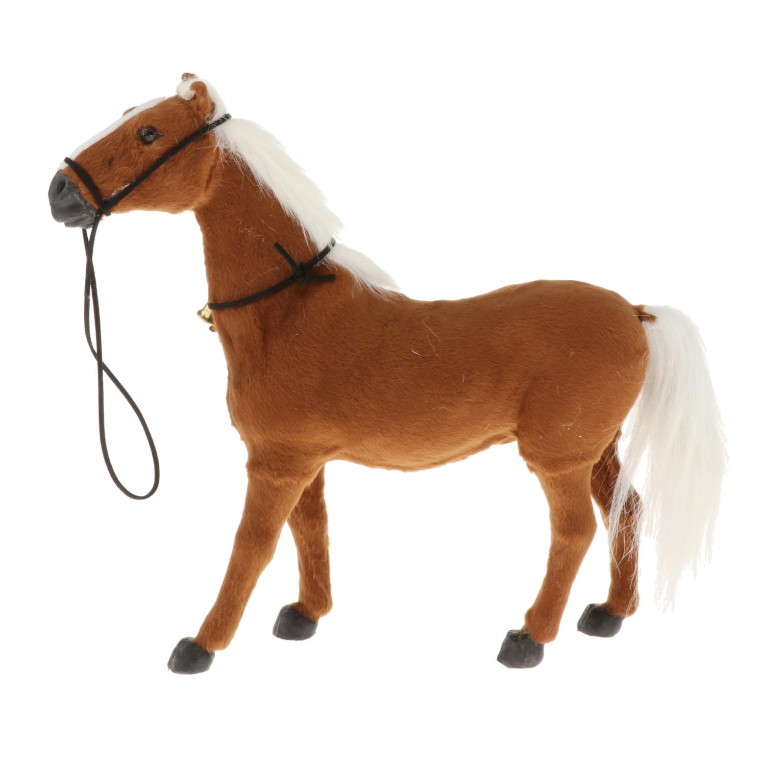 Horse Model Figurine Toy Handicraft Collections Home Desk Decor Ornament