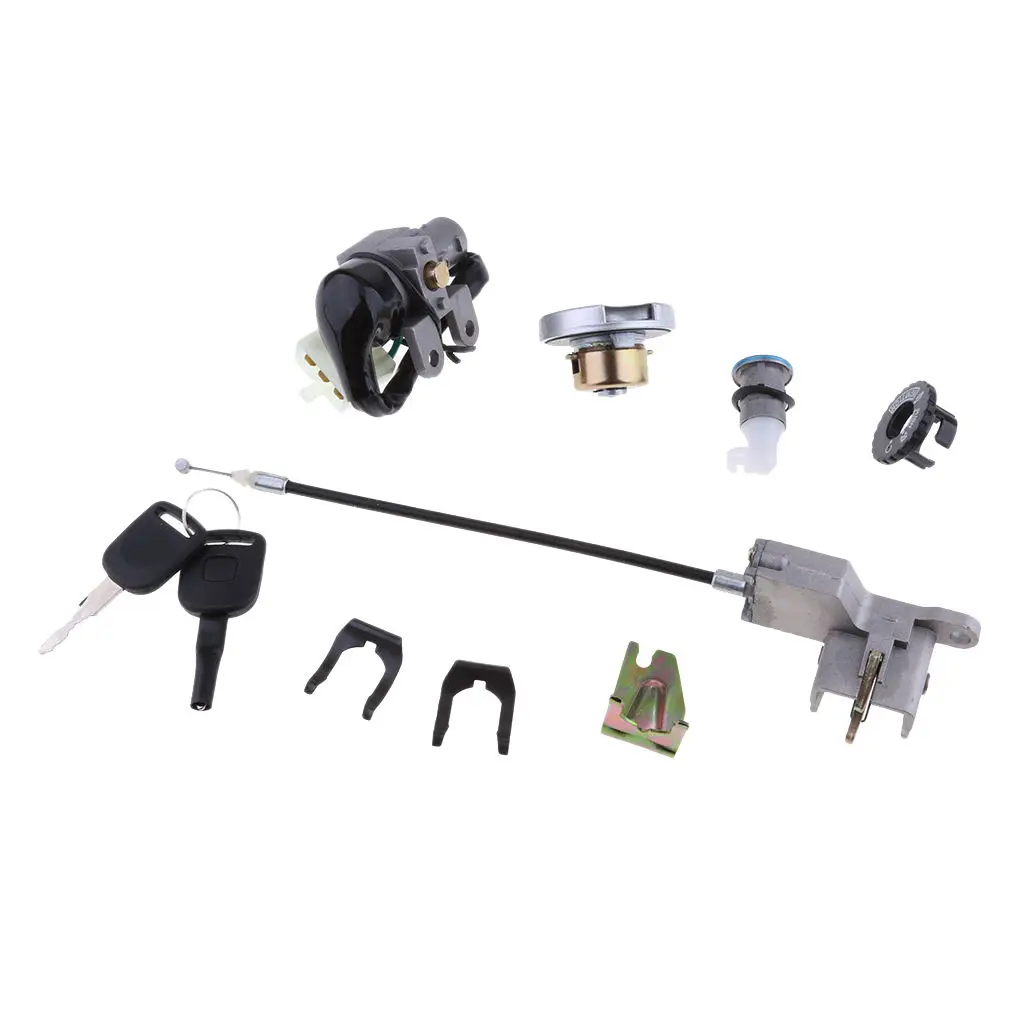 Ignition Key Switch Lock Assembly Set for 125cc 150cc 200cc 250cc Motorcycle
