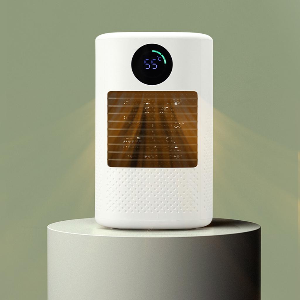 Personal Space Heater Mini Indoor Tip Over Protection Desk Heater for Bedroom Quiet