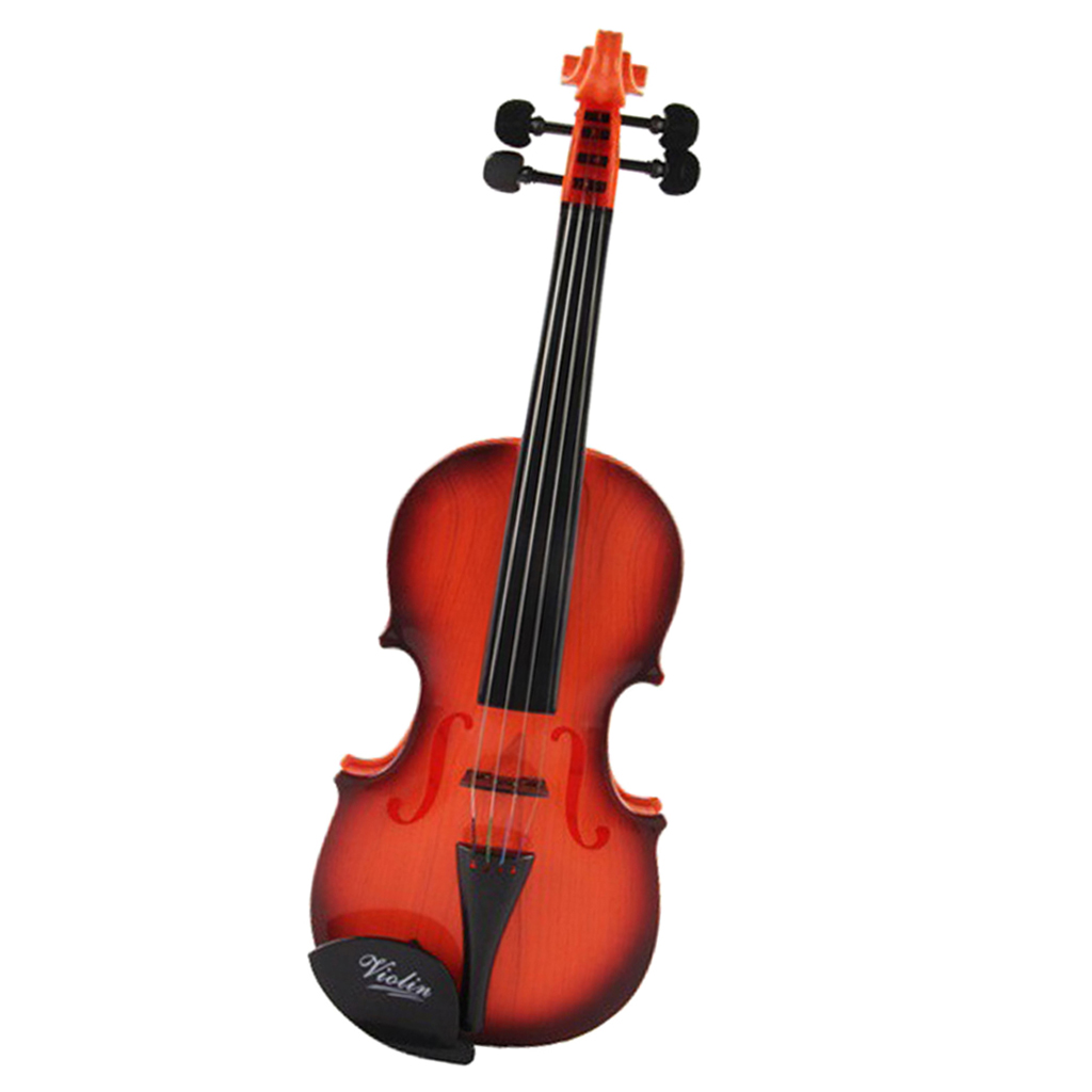 Professional Protable Toy Violin Musical Instrument Toys Beginner Model Violin Musical String Instrument Practice Violin Gift