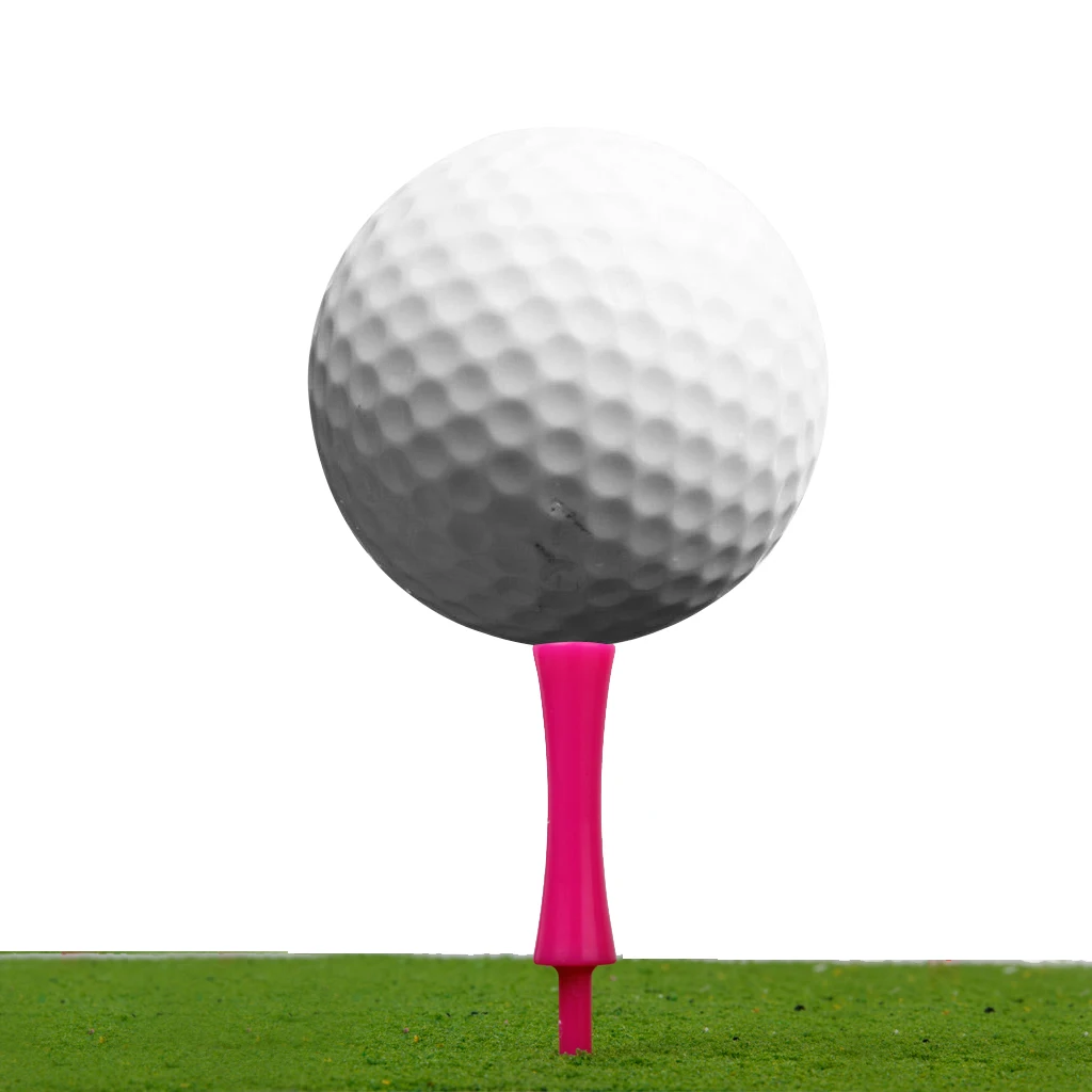 40Pcs Mixed Colors 4-size Plastic Castle Step Golf Tees Training Accessories