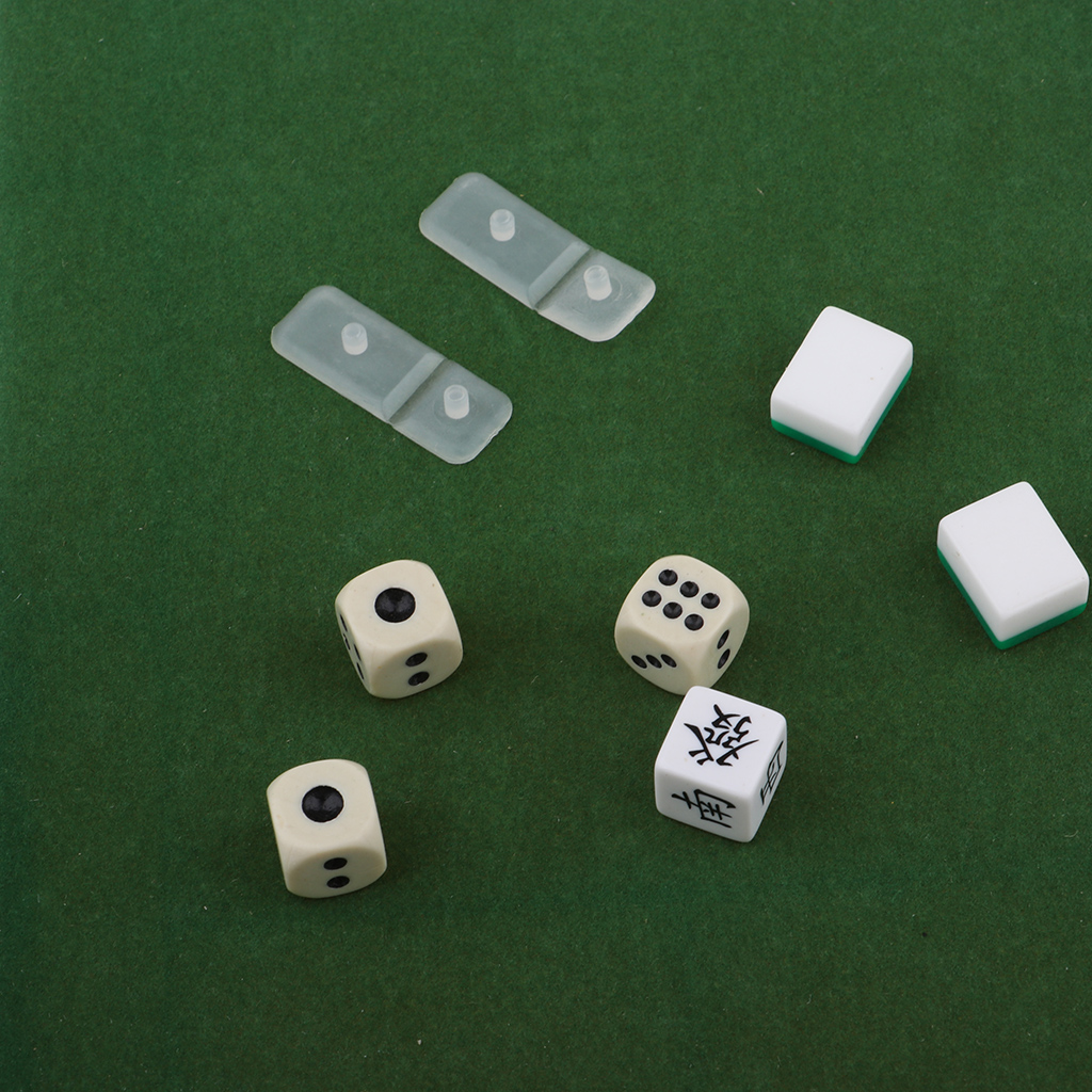 Portable Mahjong Sets Chinese Antique Mini Mahjong Games  Mini Mahjong Chinese Funny Family Table Board Game