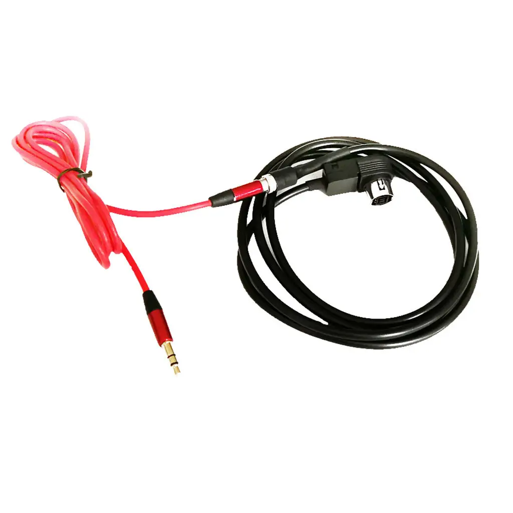 Car 3.5mm Aux Audio Adapter Cable for JVC  CD -U58 PD100 U57 U29